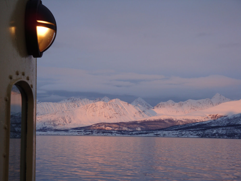 Fjord en Norvège à Hakoya